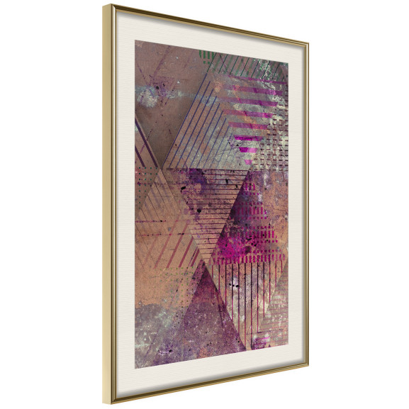 Poster Pink Patchwork II