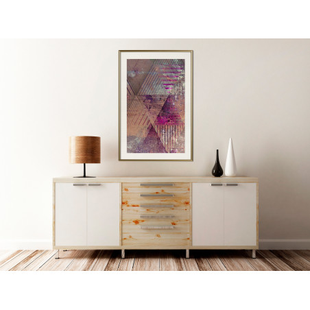 Poster Pink Patchwork II-01
