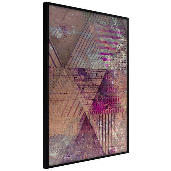 Poster Pink Patchwork II