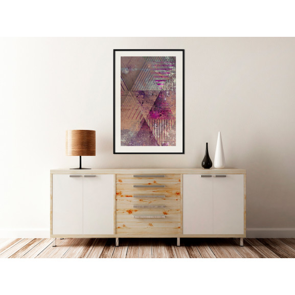 Poster Pink Patchwork II