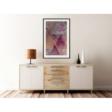Poster Pink Patchwork II-01