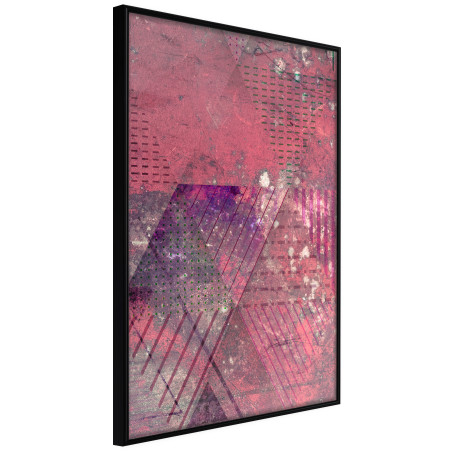 Poster Pink Patchwork III-01