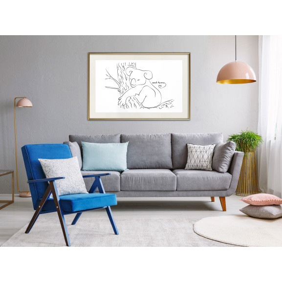 Poster Resting Koala