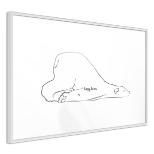 Poster Resting Polar Bear