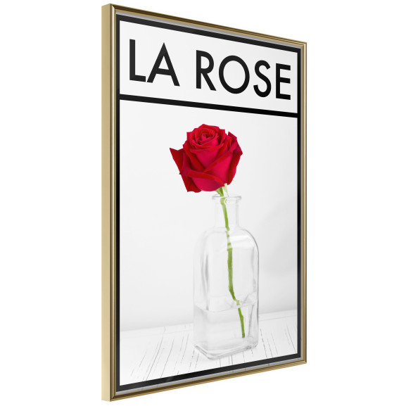 Poster Rose in the Vase