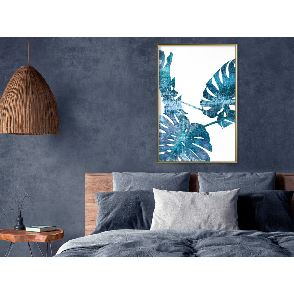 Poster Sapphire Monstera
