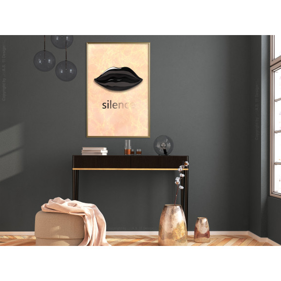 Poster Silent Lips