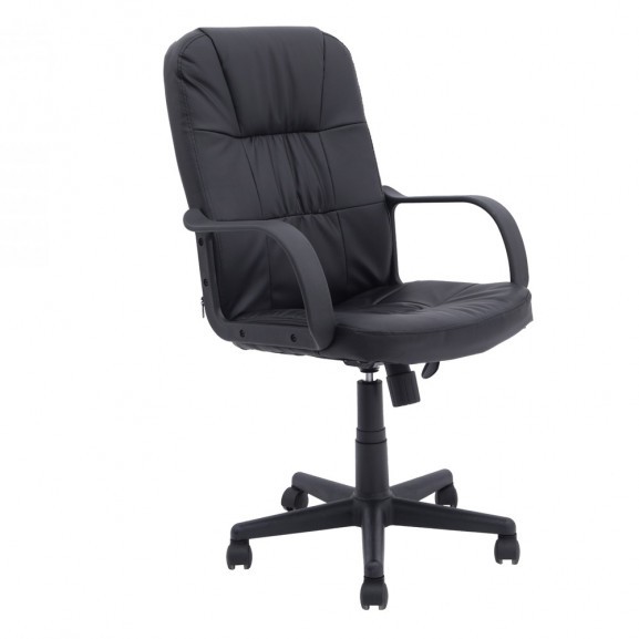 Scaun birou, culoare Crem, Metal cromat