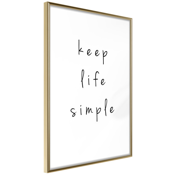 Poster Simple Life