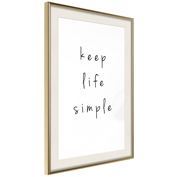 Poster Simple Life