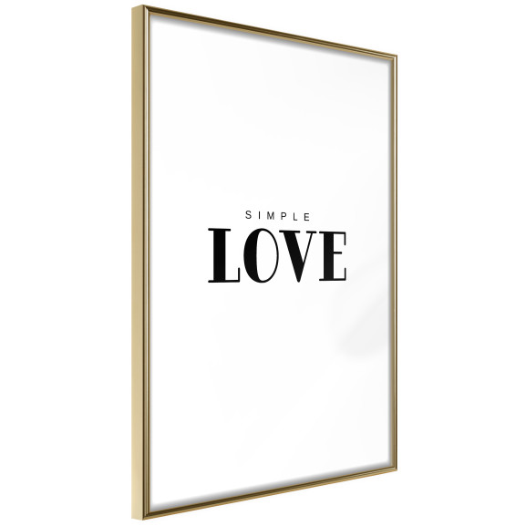 Poster Simple Love