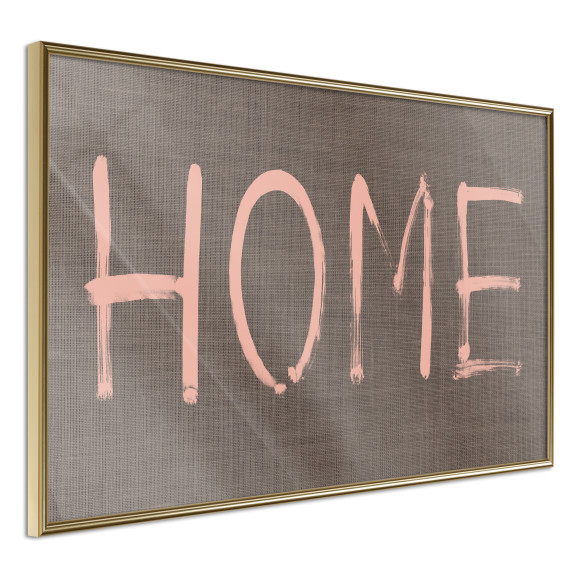 Poster Simply Home (Pink)