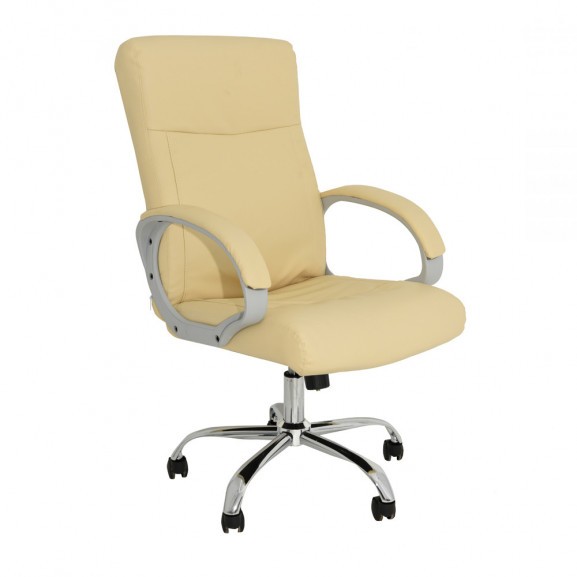 Scaun birou, culoare crem