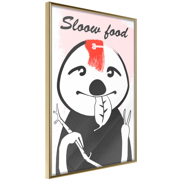 Poster Sloth's Favourite Food