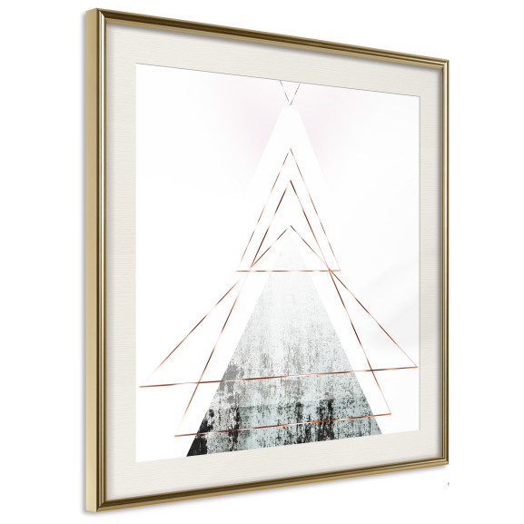 Poster Snow-Capped Peak (Square)