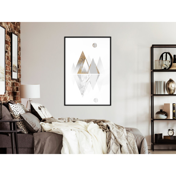 Poster Sun and Mountains