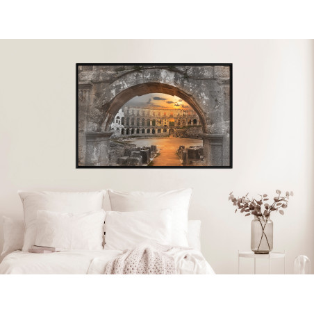 Poster Sunset in the Ancient City-01