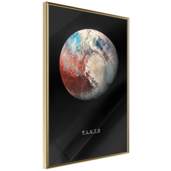 Poster The Solar System: Pluto