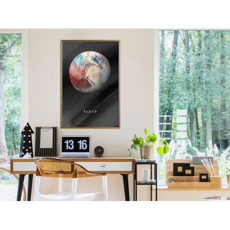 Poster The Solar System: Pluto-01