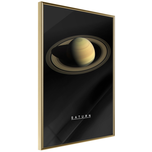 Poster The Solar System: Saturn