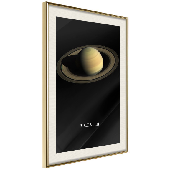 Poster The Solar System: Saturn