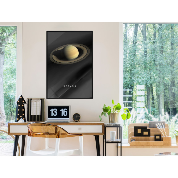 Poster The Solar System: Saturn