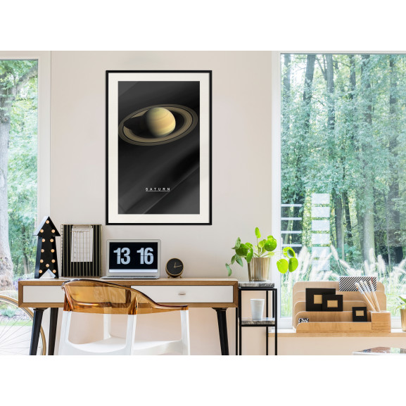 Poster The Solar System: Saturn