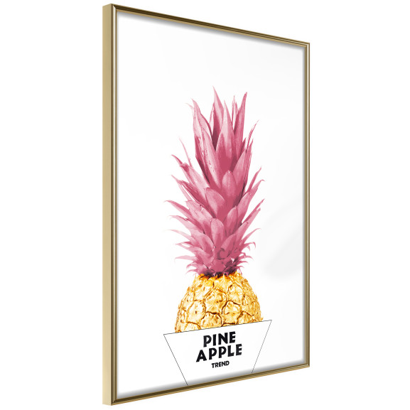 Poster Trendy Pineapple