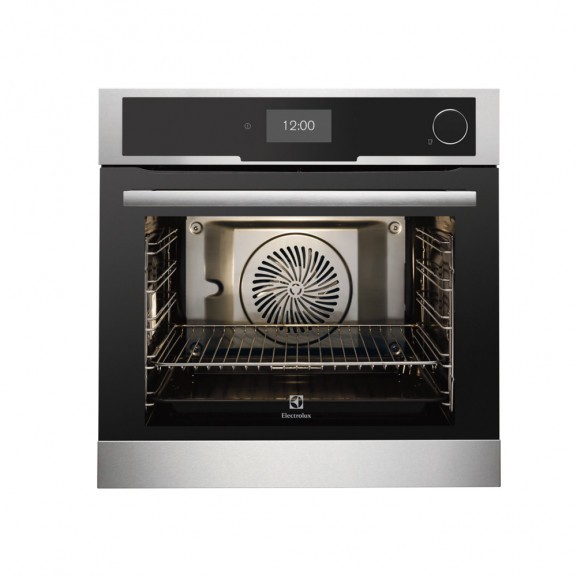 ​Cuptor electric multifunctional Electrolux, gatire cu abur 24 functii, 70l, A, Inox antiamprenta