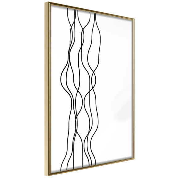 Poster Wavy Lines