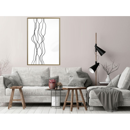 Poster Wavy Lines-01