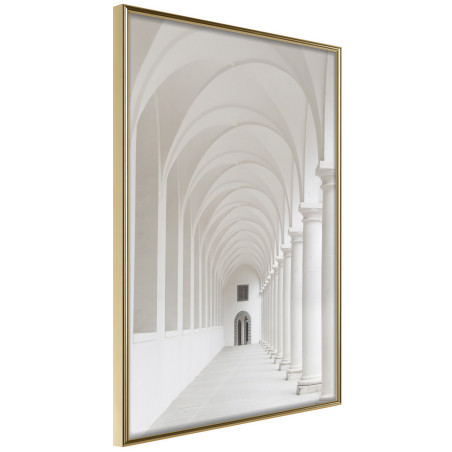 Poster White Colonnade-01