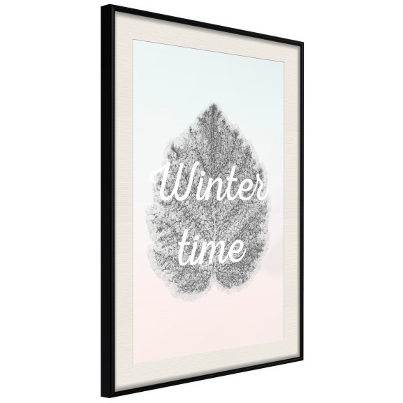 Poster Winter Leaf
