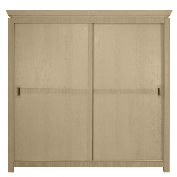 Dulap Casablanca, 2Usi, Crem Dune, 205 x 63 x 205 Cm