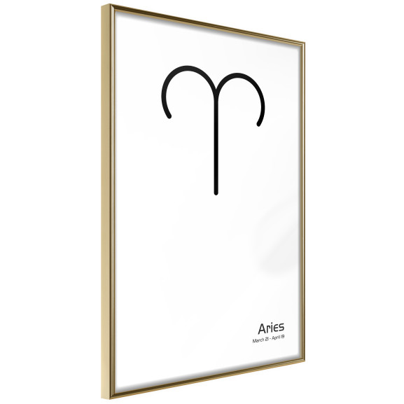 Poster Zodiac: Aries II