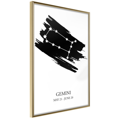 Poster Zodiac: Gemini I-01