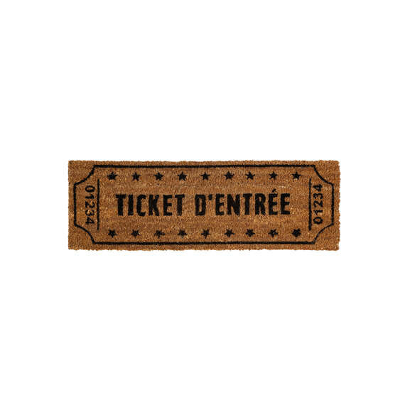 Covoras De intrare Tickets, 25 x 75 Cm