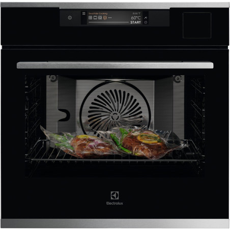Cuptor Electric Multifunctional Cu Abur Electrolux KOAAS31WX, WiFi, SteamPro, 900 Pro,A++, Inox Si Negru-01