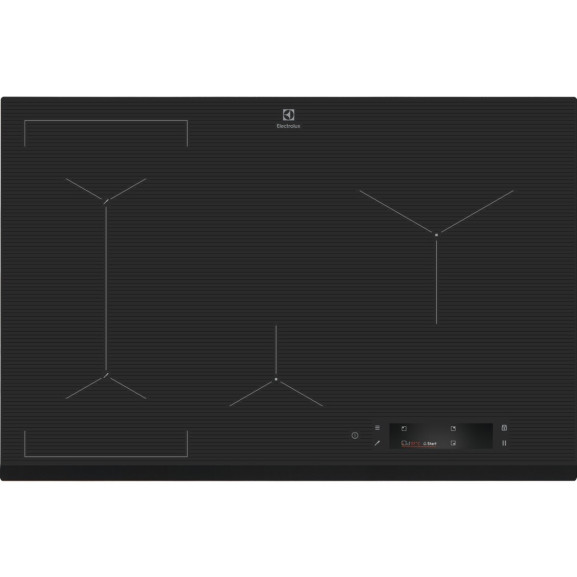 Plita Inductie Electrolux EIS8648 Sense Pro4 Zone De Gatit Gri Inchis 80 Cm