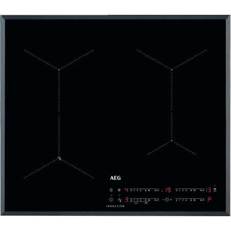 Plita Inductie AEG IAE64431FB, 4 Zone De Gatit, Negru, 60 Cm-01