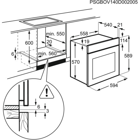 Cuptor Incorporabil Electrolux EZF5C50V, SurroundCook, Autocuratare Catalitica, A, Alb-01