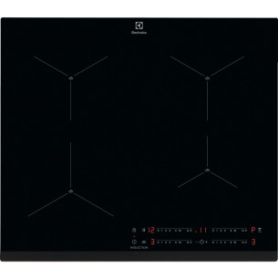Plita Inductie Electrolux EIS62443, 4 Zone De Gatit, Negru, 60 Cm