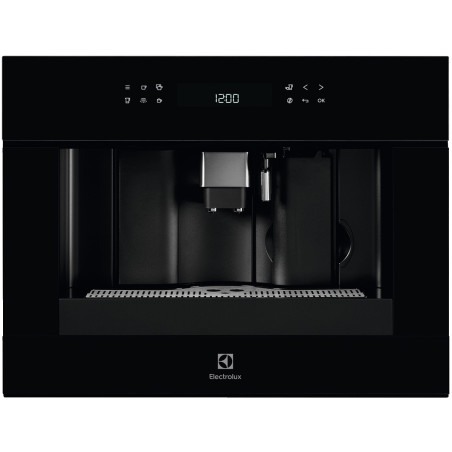 Espressor De Cafea Incorporabil Automat Electrolux KBC65Z, Control Touch, Sticla Neagra, 45 Cm-01