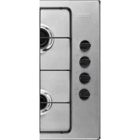 Plita Gaz Zanussi ZGH62414XA, 4 Arzatoare Gaz, Inox, 60 Cm-01