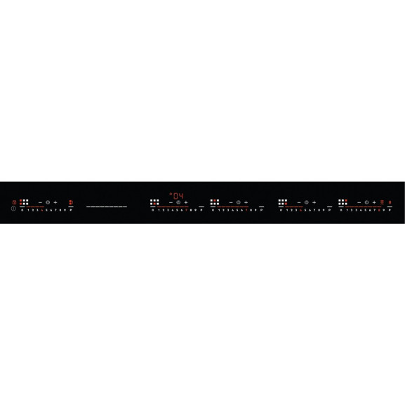 Plita Inductie Electrolux EIV9467, Booster 6 Zone, Negru, 91 Cm