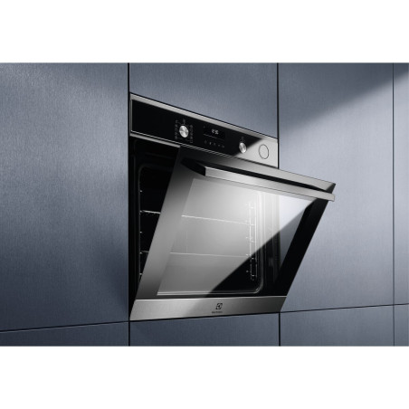 Cuptor Cu Abur SteamCrisp Electrolux EOC6P77WX, Wifi, Autocuratare Pirolitica, A+, Inox, 59.4 x 59.6 x 56.9 Cm-01