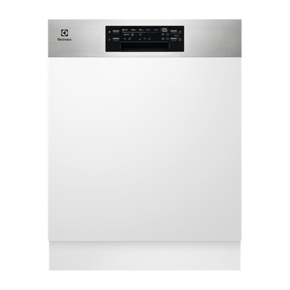 Masina De Spalat Vase Incorporabila Electrolux EEM48300IX, MaxiFlex, 14 Seturi, Inverter, D, Inox, 81.8 x 59.6 x 57.5 Cm 57.5