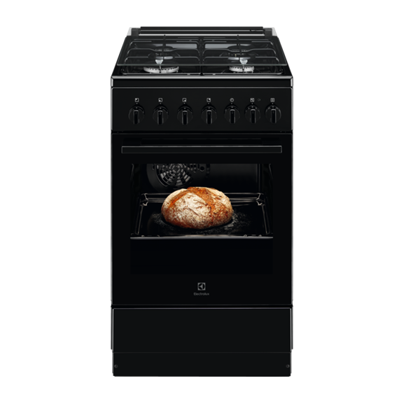 Poze Aragaz Mixt Electrolux LKK520002K, A, Negru, 50 Cm