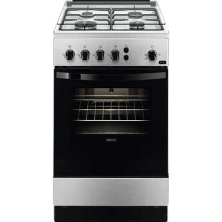 Aragaz Pe Gaz Zanussi ZCG510U1XA, Inox, 87. 5 x 50 x 60 Cm-01