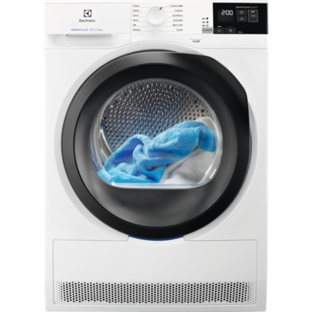 Uscator De Rufe Cu Pompa De Calddura ELECTROLUX EW7H458B, PerfectCare 700, Alb-01